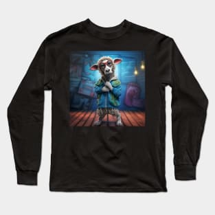 Rapping Sheep Long Sleeve T-Shirt